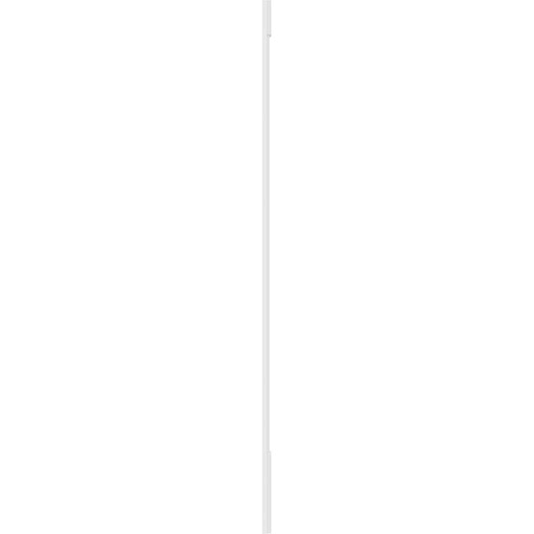PVC Two Equal Raised Panel Pilaster with Capital and Base (Pair) S913