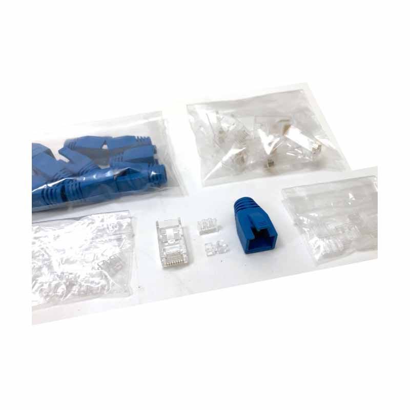 100-Meter Cat 6A UTP Bulk Cable - Blue W7607