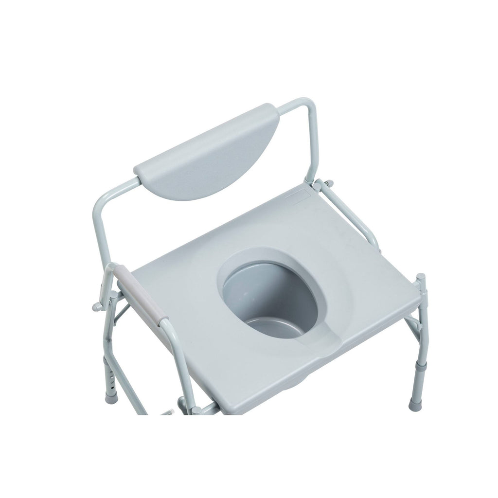 Deluxe Bariatric Drop Arm Commode C305195