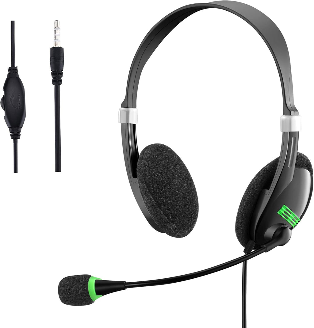 Computer Headphones with Microphone 4 Pack T54078