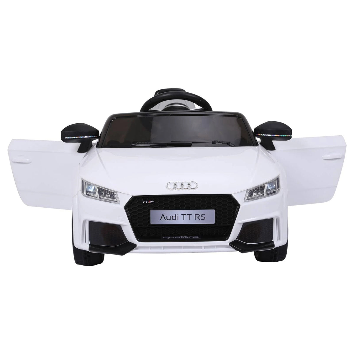 6V Kids Electric Ride on Toy Car with Remote Control - White D74722