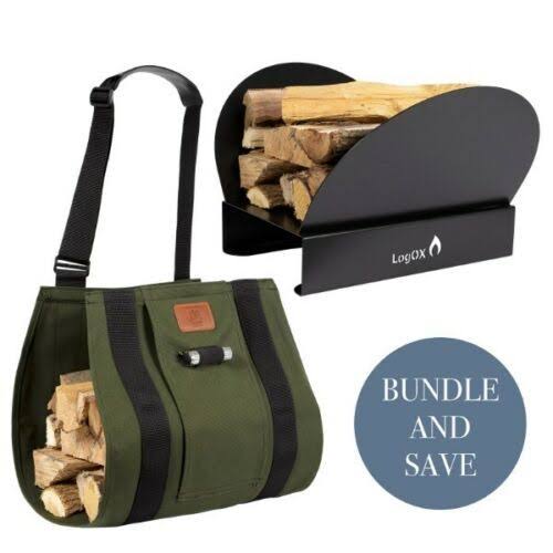 Ergonomic Firewood Carrier and Rack P166655