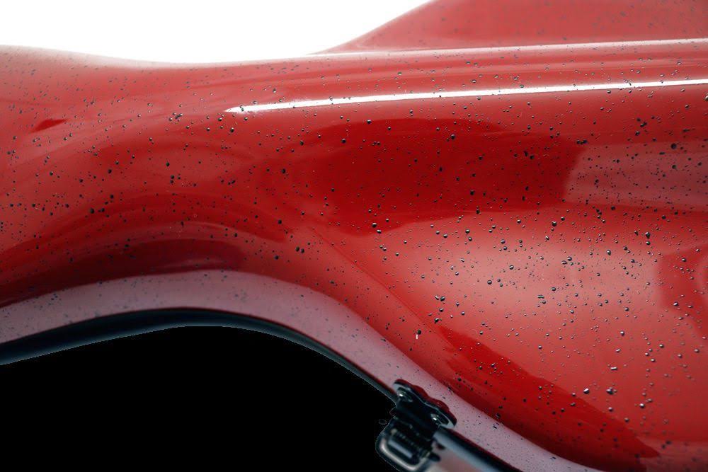 Red 4/4 Fiberglass Violin Case O939588
