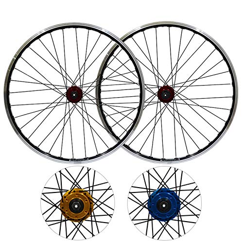 26 Inch Bicycle Wheelset 32 Hole Disc Brake V Brake Quick Release Double Layer Rim 7-8-9 Speed Wheel B99515