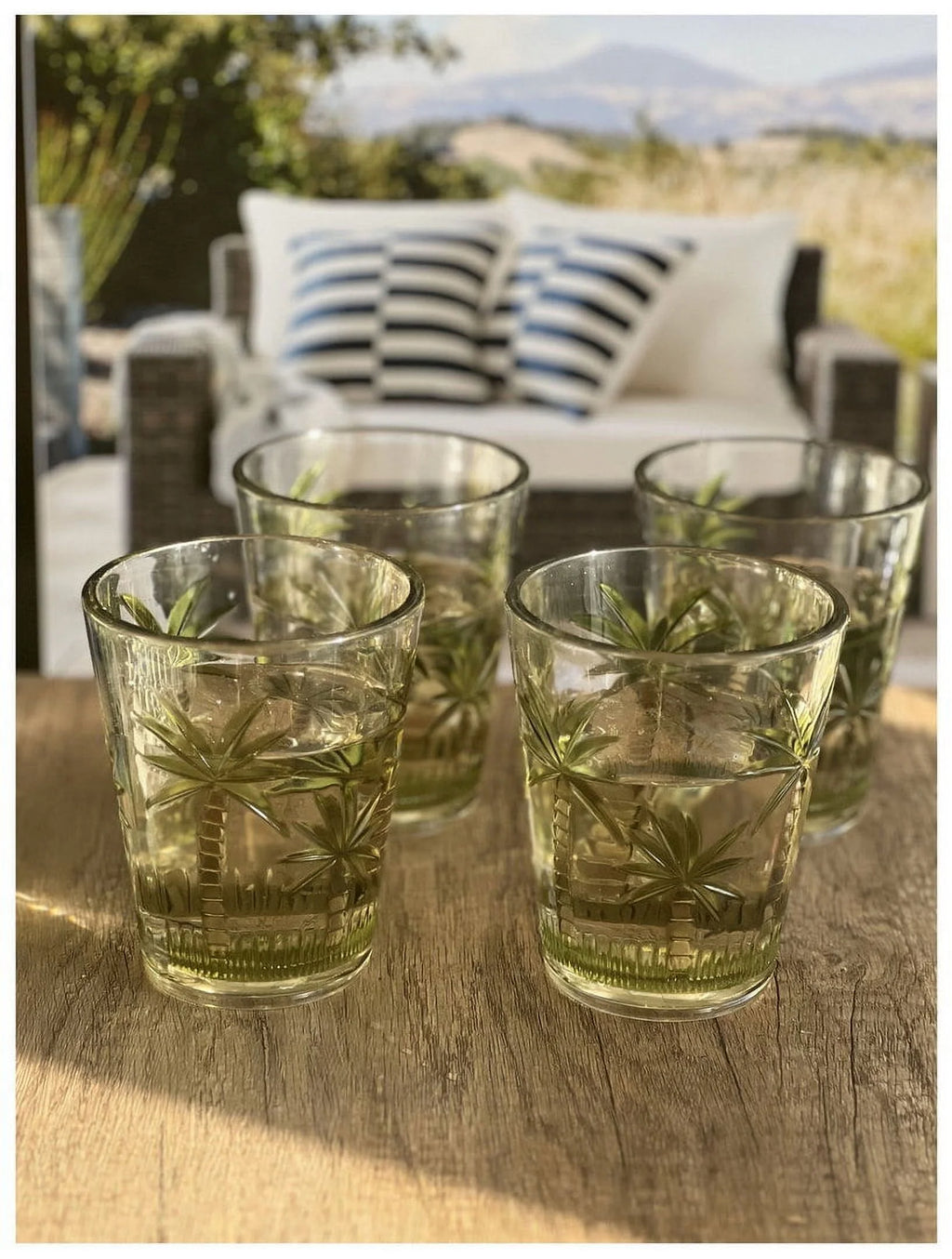 15 oz Set of 4 Clear Acrylic Tumbler F199667