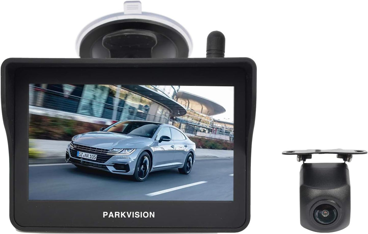 Digital Wireless Backup Camera Kit with 4.3'' HD Monitor IP68 Waterproof I771