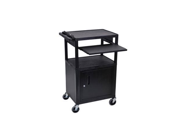 Black 42x22 Presentation Cart I44408