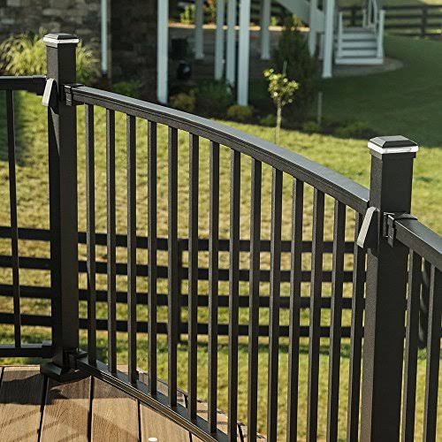 Charcoal Black LED Aluminum Post Cap Light F30343
