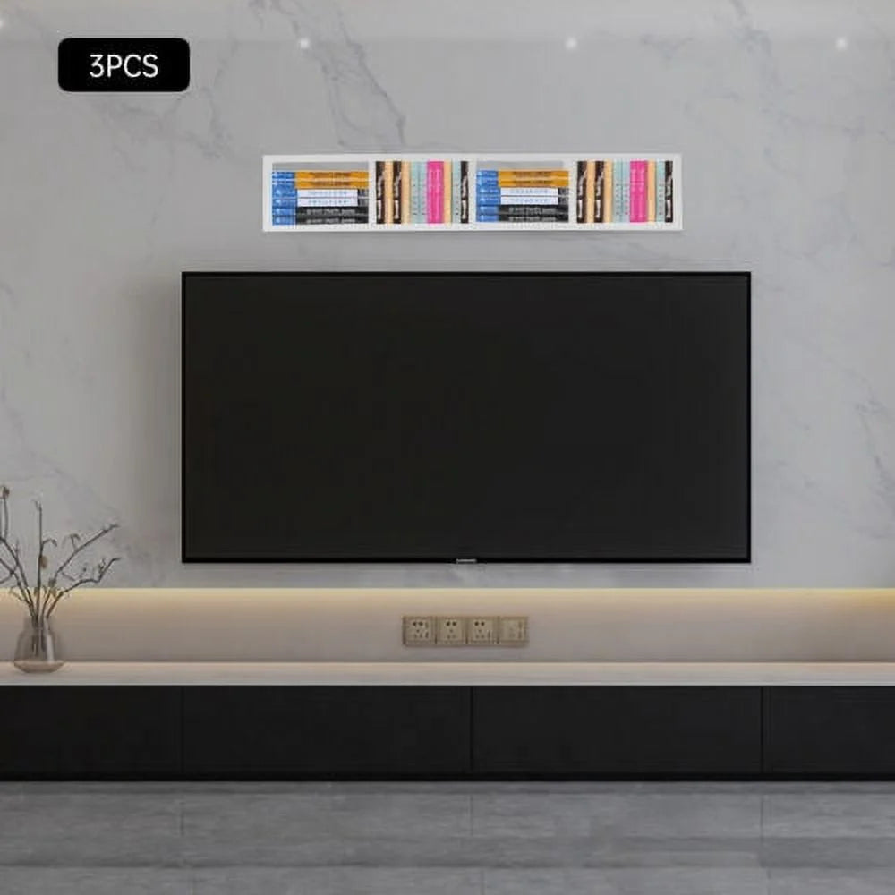 3 Shelf DVD CD Storage Media Tower Unit F283282