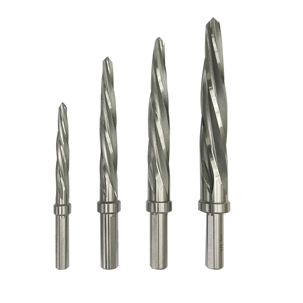 M2 HSS Taper Chucking Reamer Set, Spiral Flute U55261