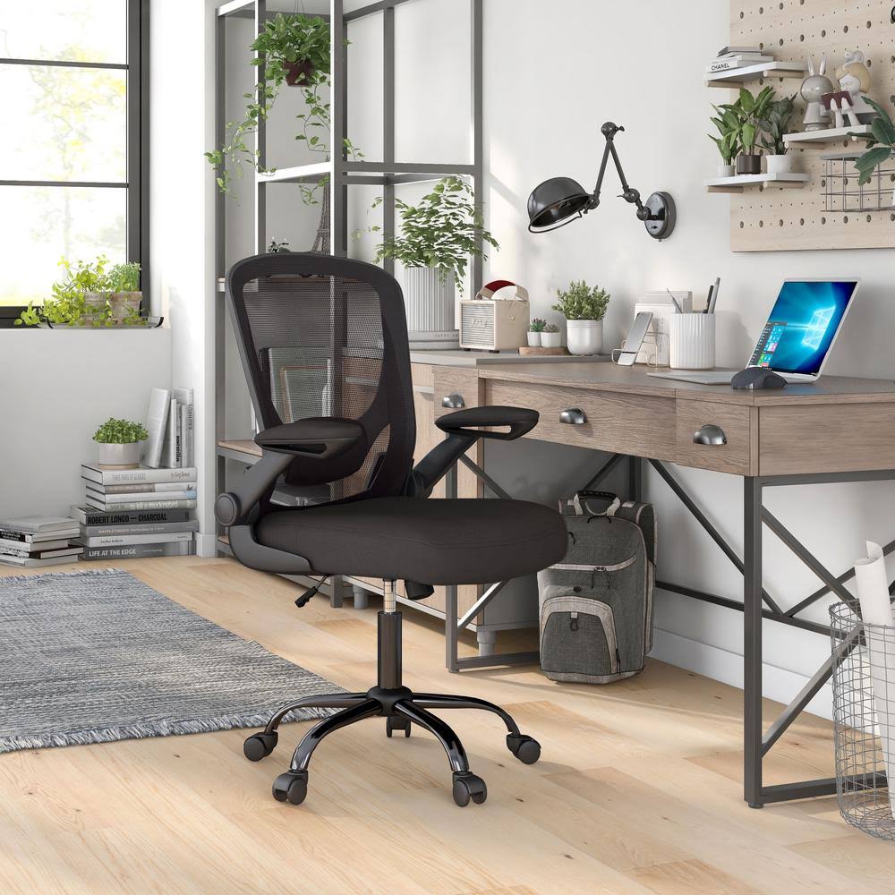 Black Mesh Ergonomic Height Adjustable Office Chair H625
