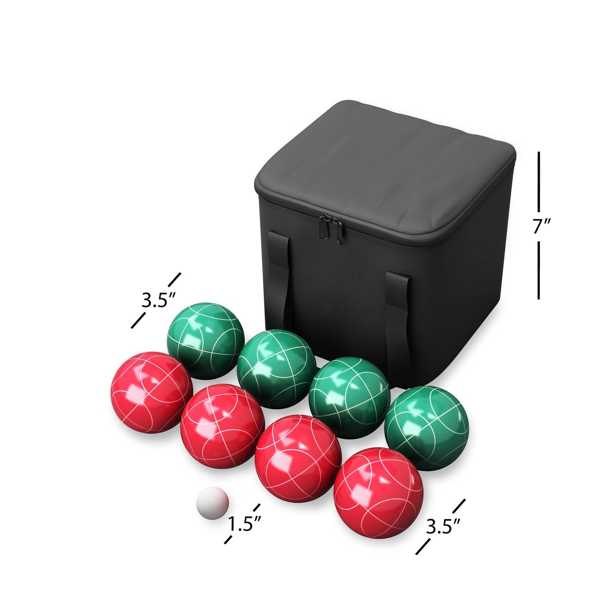 Bocce Ball Set with Carrying Case D211146