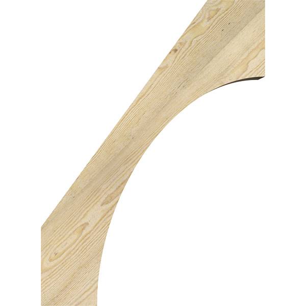 6x22W x 22x22D x 30x22H Rough Sawn Brace, Douglas Fir C5671