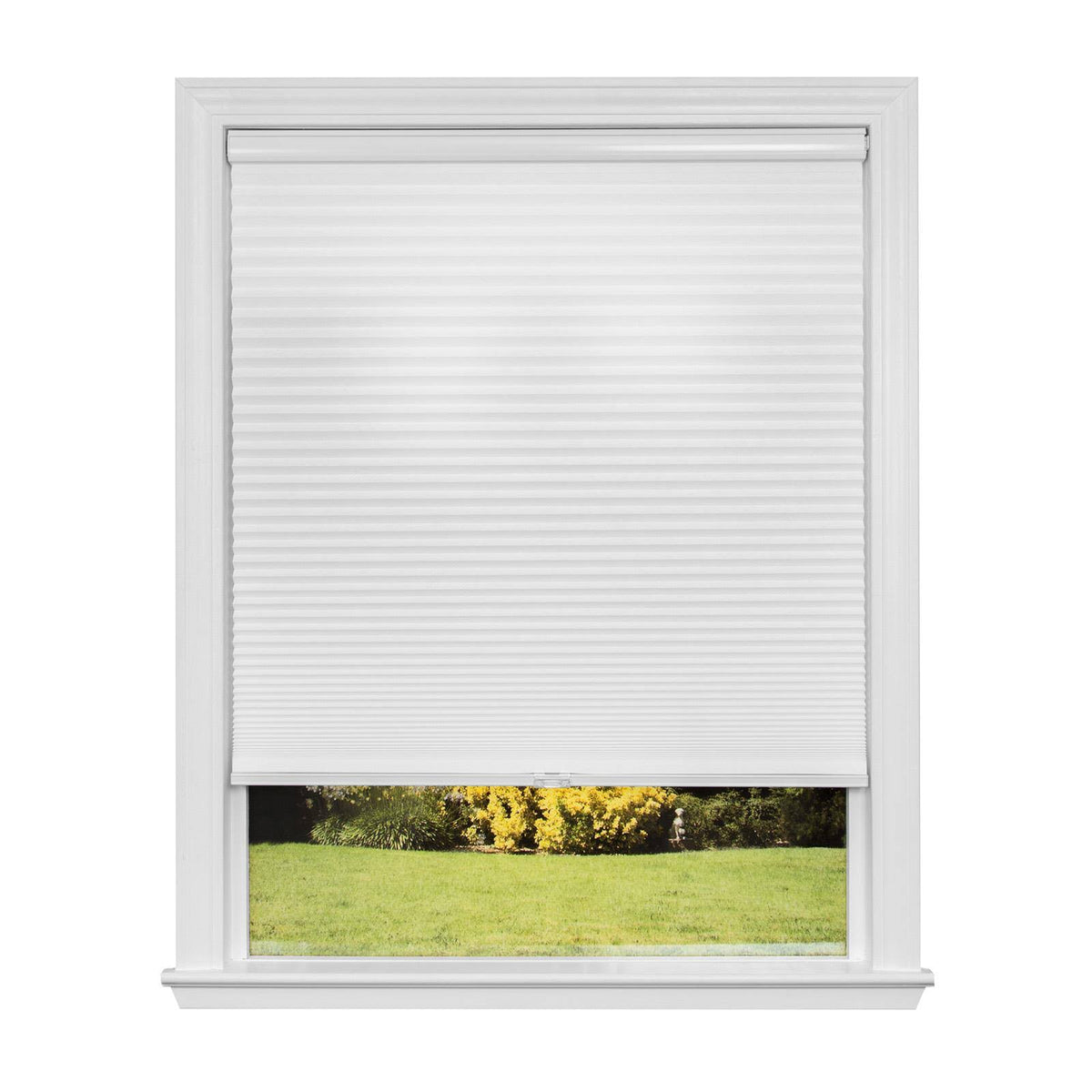 Cordless Light Filtering Window Shade Snow P6331
