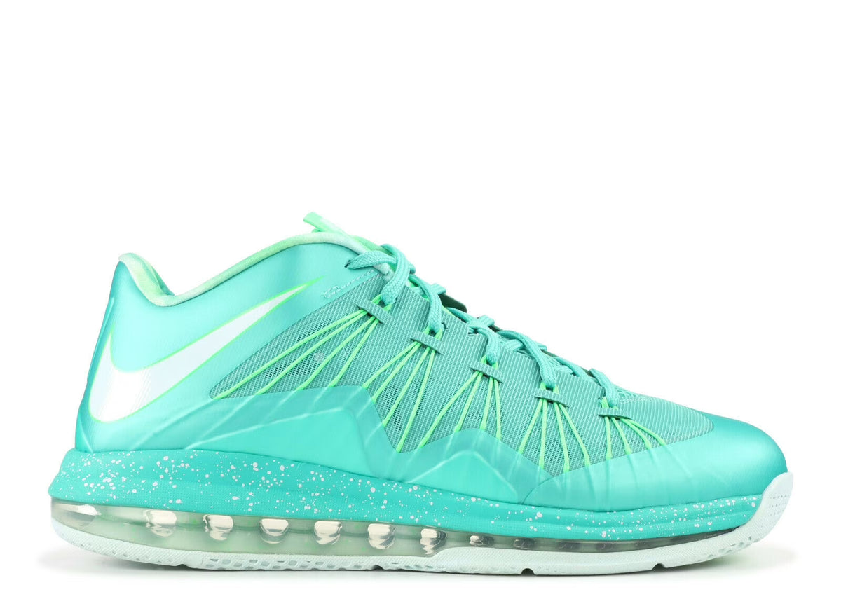 Mens Nike Air Max Lebron 10 Low Easter Green X Mint Crystal (8.5) E617084