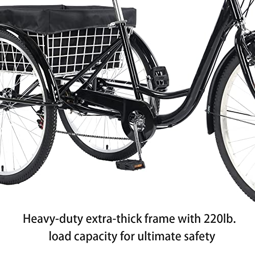 24 inch Three-Wheeled Bicycle Z85218
