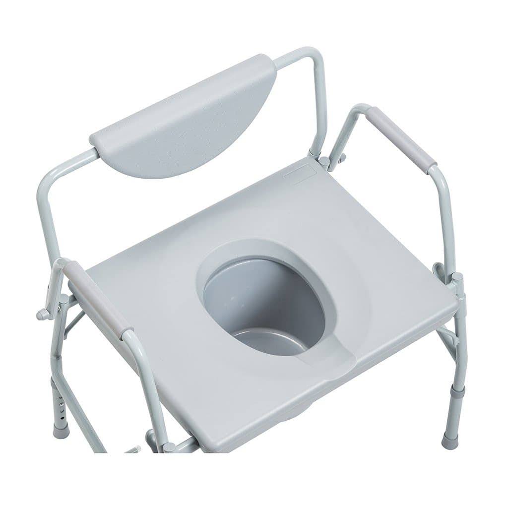 Deluxe Bariatric Drop Arm Commode C305195