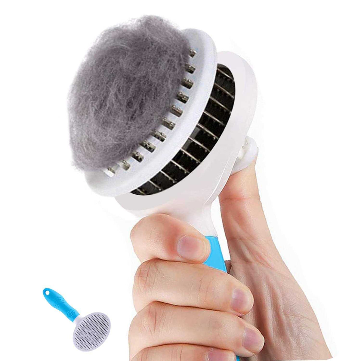 Self Cleaning Cat Slicker Brush W3987