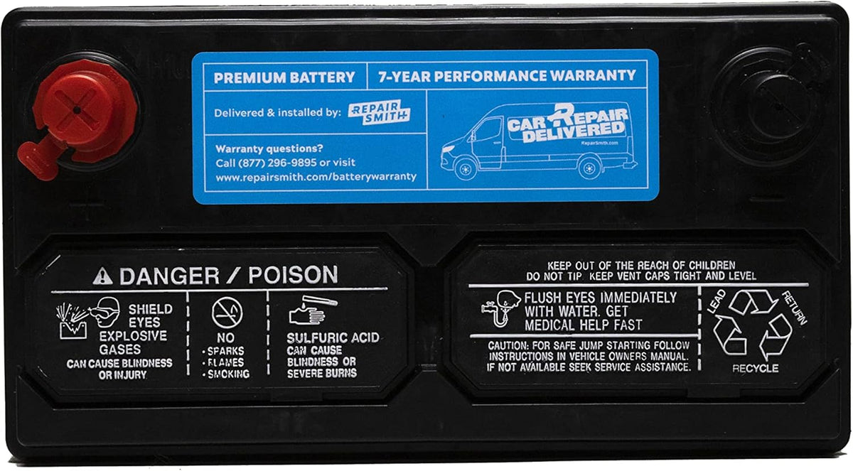 Car Battery 51R, 500 CCA D522491