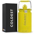 128 oz Leak Proof Vacuum Insulated Stainless Steel Water Bottle I9013