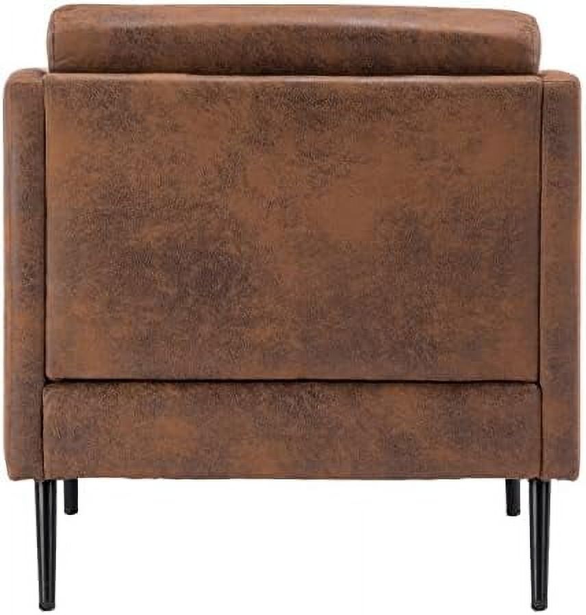 Bronzing Cloth 2-Seat Sofa with Metal Legs H670972