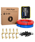 1/2 Inch 2 x100 ft Pex-b Pipe/Tubing (200 Ft) J590