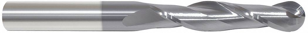 Carbide Ball End Mill, 3/4 in, AlTiN Y7303