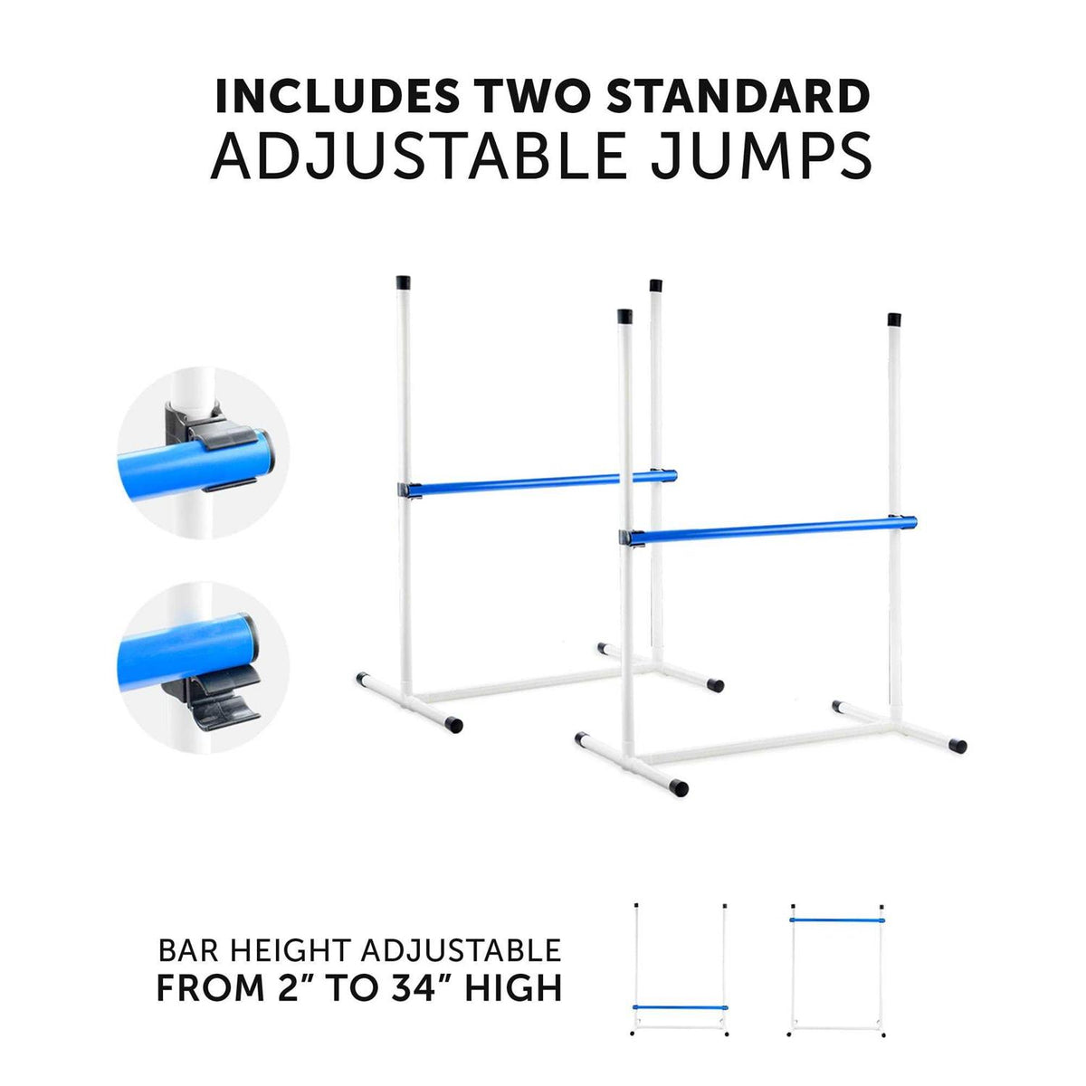7 Piece Dog Agility Equipment Set O364150