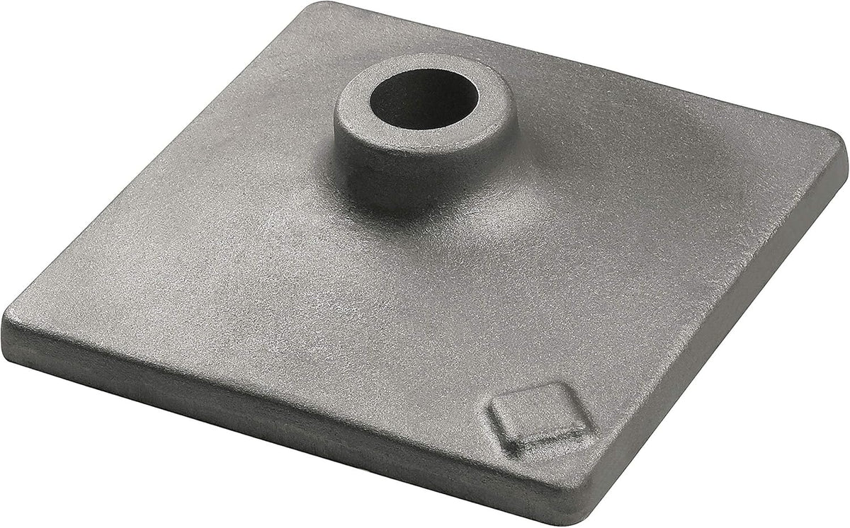 8 In. x 8 In. Tamper Plate with 1-1/8 In. Hex Hammer Steel Y4672