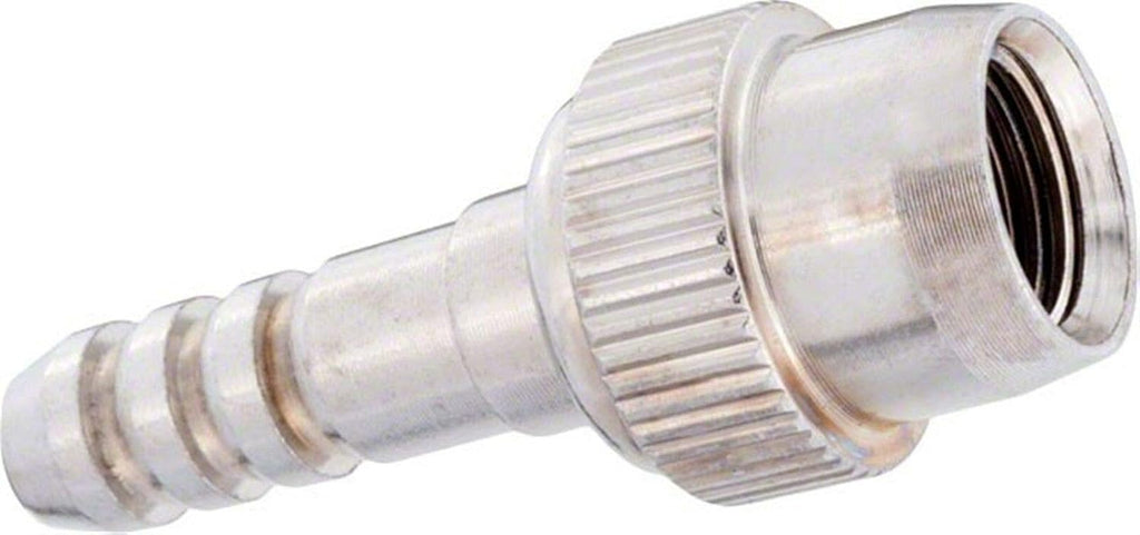 Thread-on Schrader Chuck, 1/4 hose barb, Pack of 2 Z1497