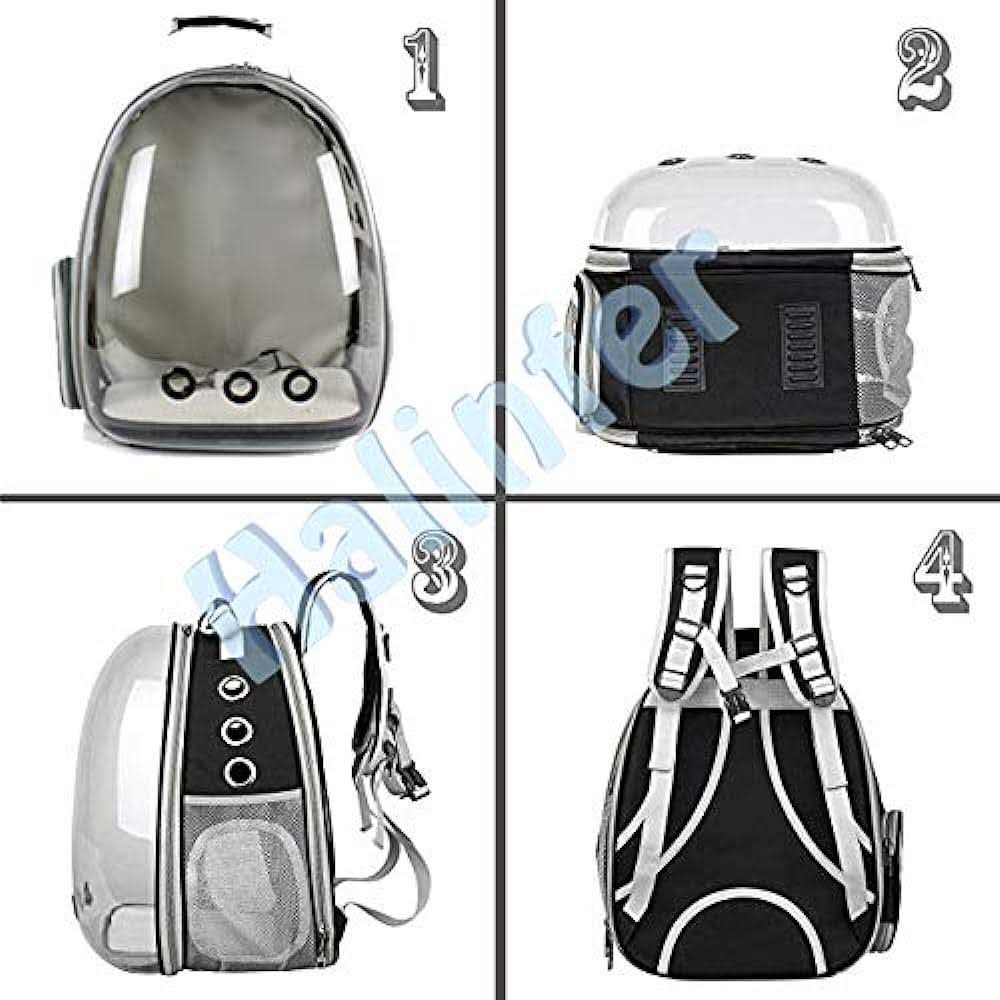 Expandable Cat Backpack Carrier with Bubble Window L2313