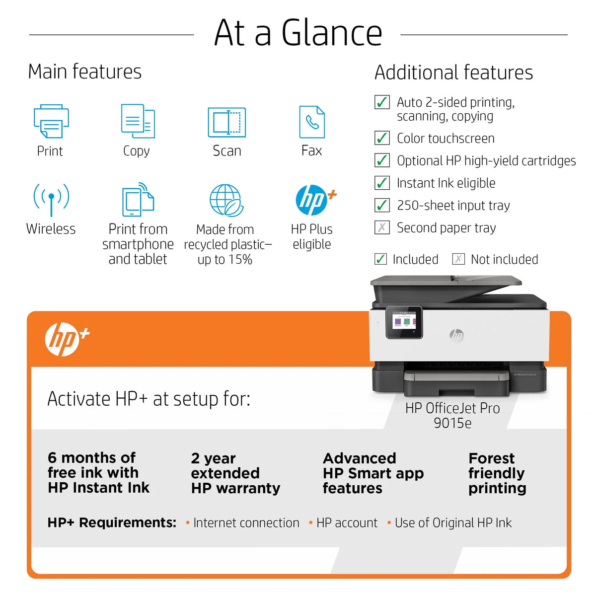 Wireless Color Inkjet All-in-One Printer E572575