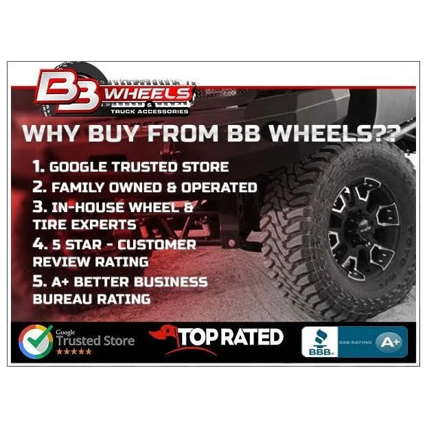 18x8 5x114.30 Black (38 mm) Wheel H139