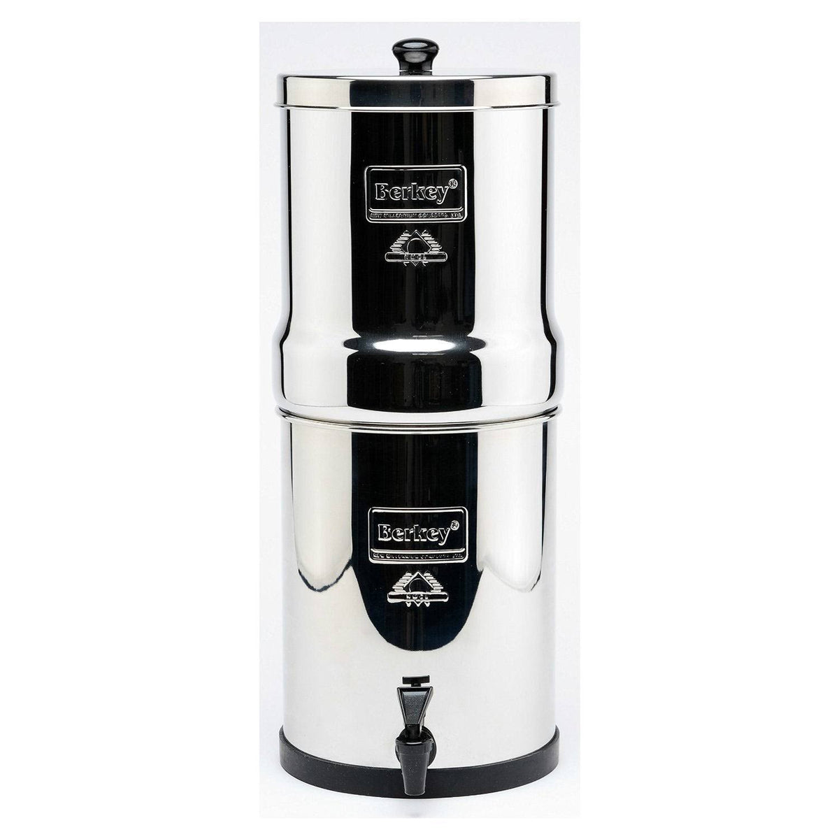 Countertop Water Filter System with Black Elements and 2 Fluoride Filters E66473
