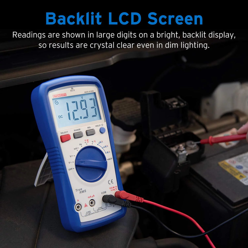 6000 Counts Digital Multimeter G284