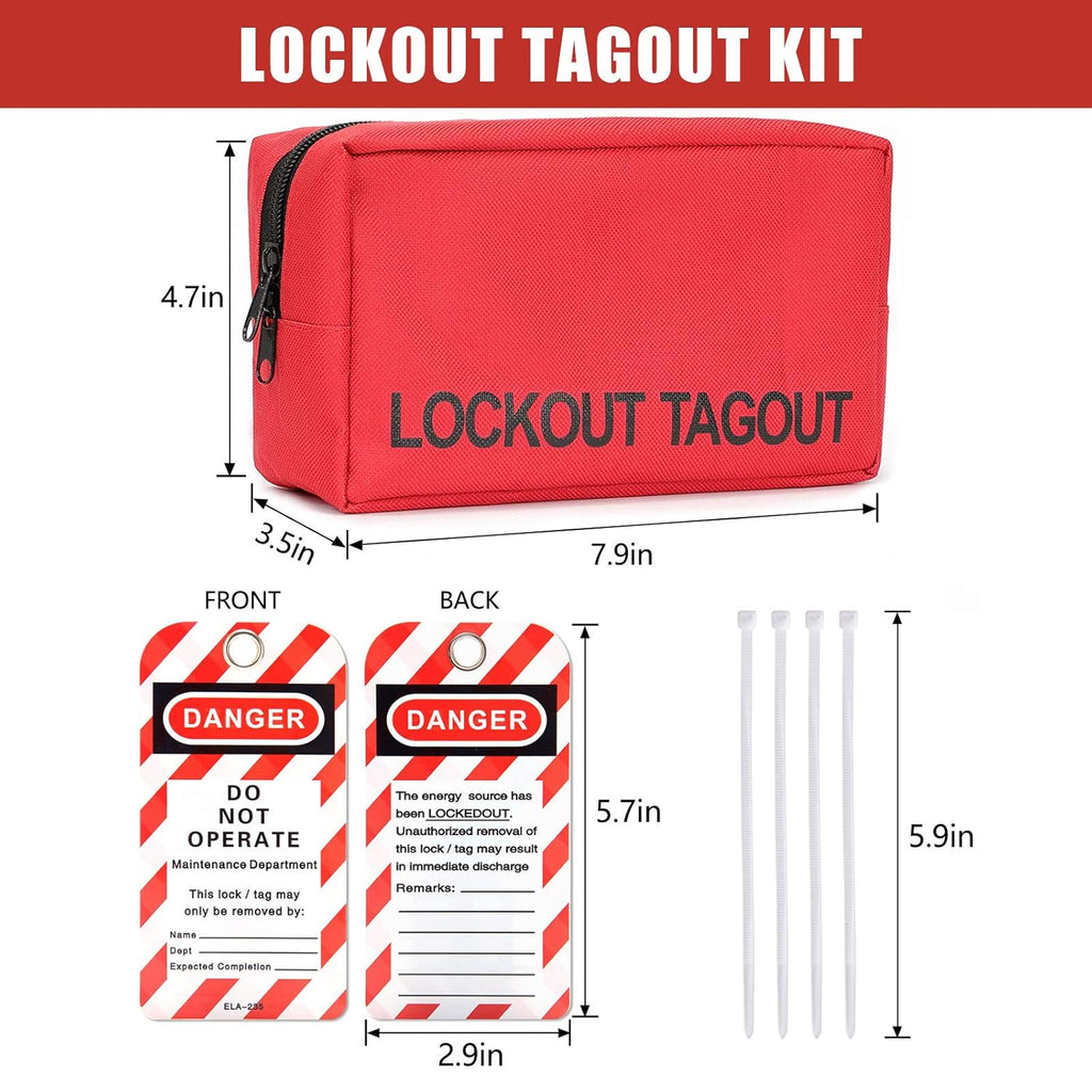 Electrical Lockout Tagout Kit F3376