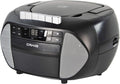CD Boombox with AM/FM Stereo Radio and Cassette Player Recorder, Pack of 2 Y390