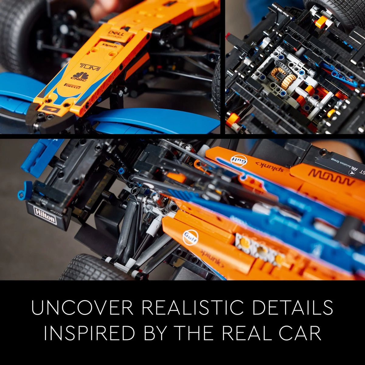 Technic McLaren Formula 1 Race Car Model Building Kit B4295
