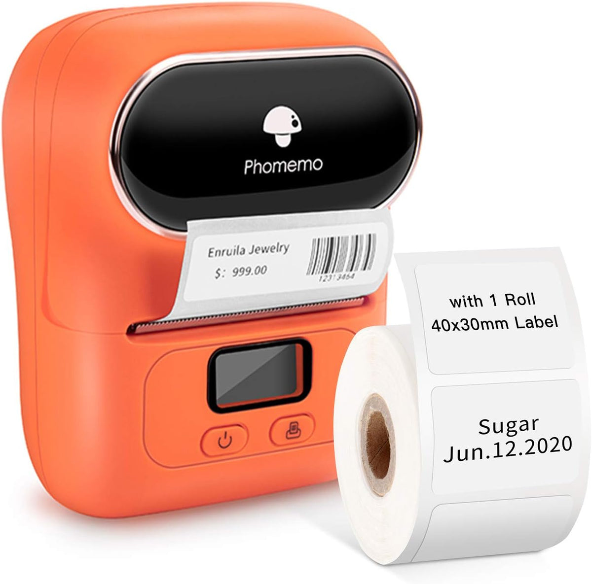 Portable Mini Bluetooth Thermal Label Printer D9957