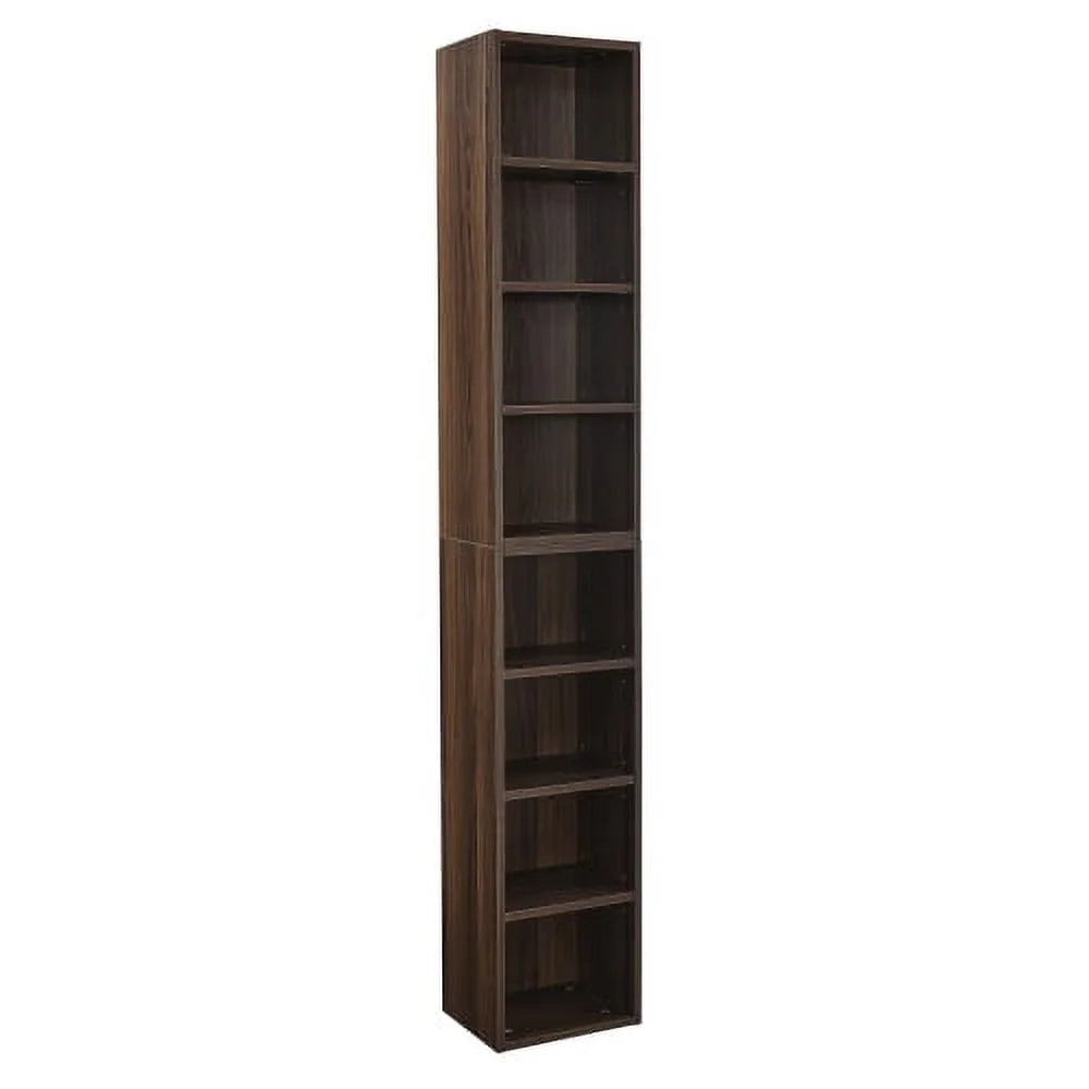 8-Tier Adjustable Shelves Storage Cabinet W177