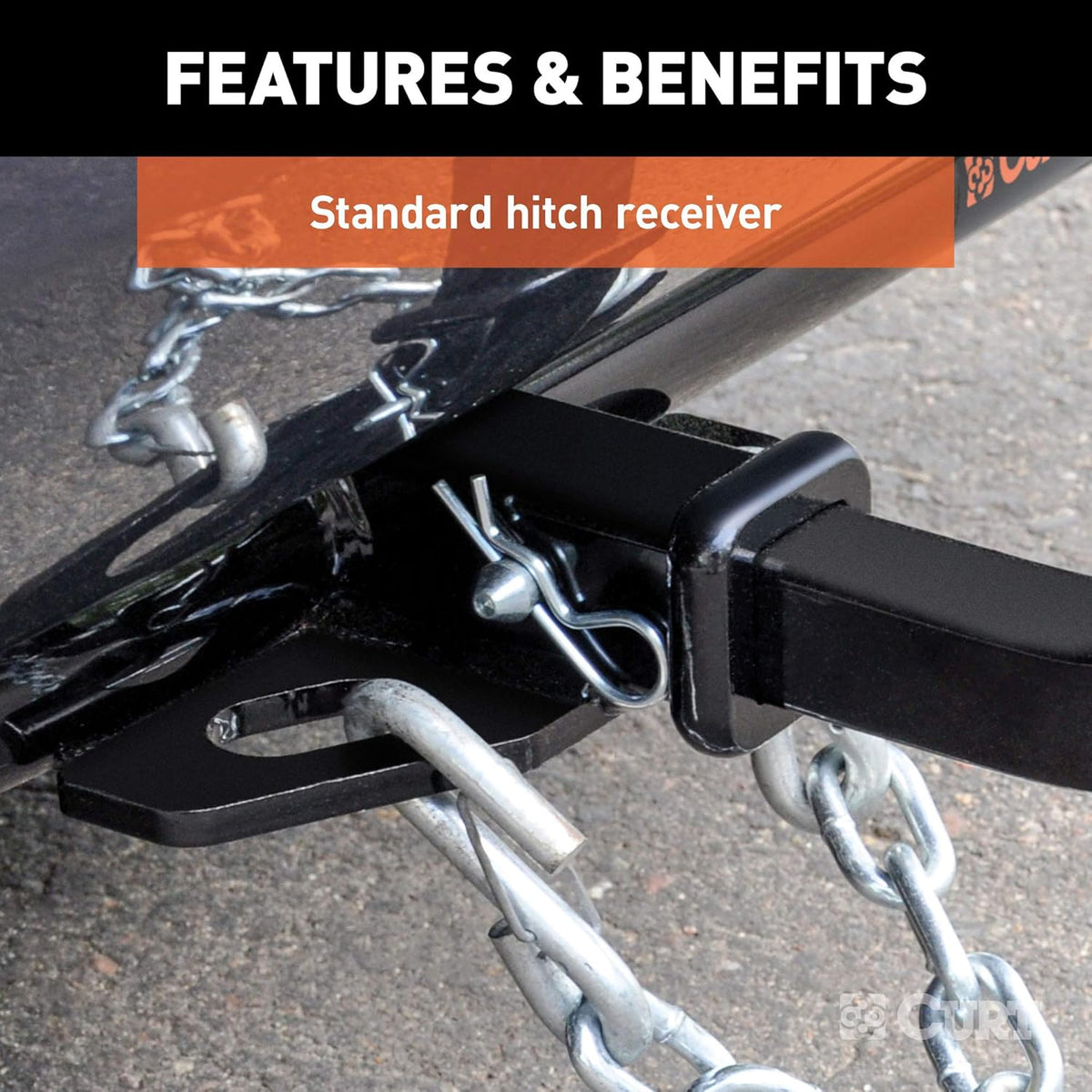 Class 1 Trailer Hitch with Ball Mount, 1-1/4-In Receiver R34638