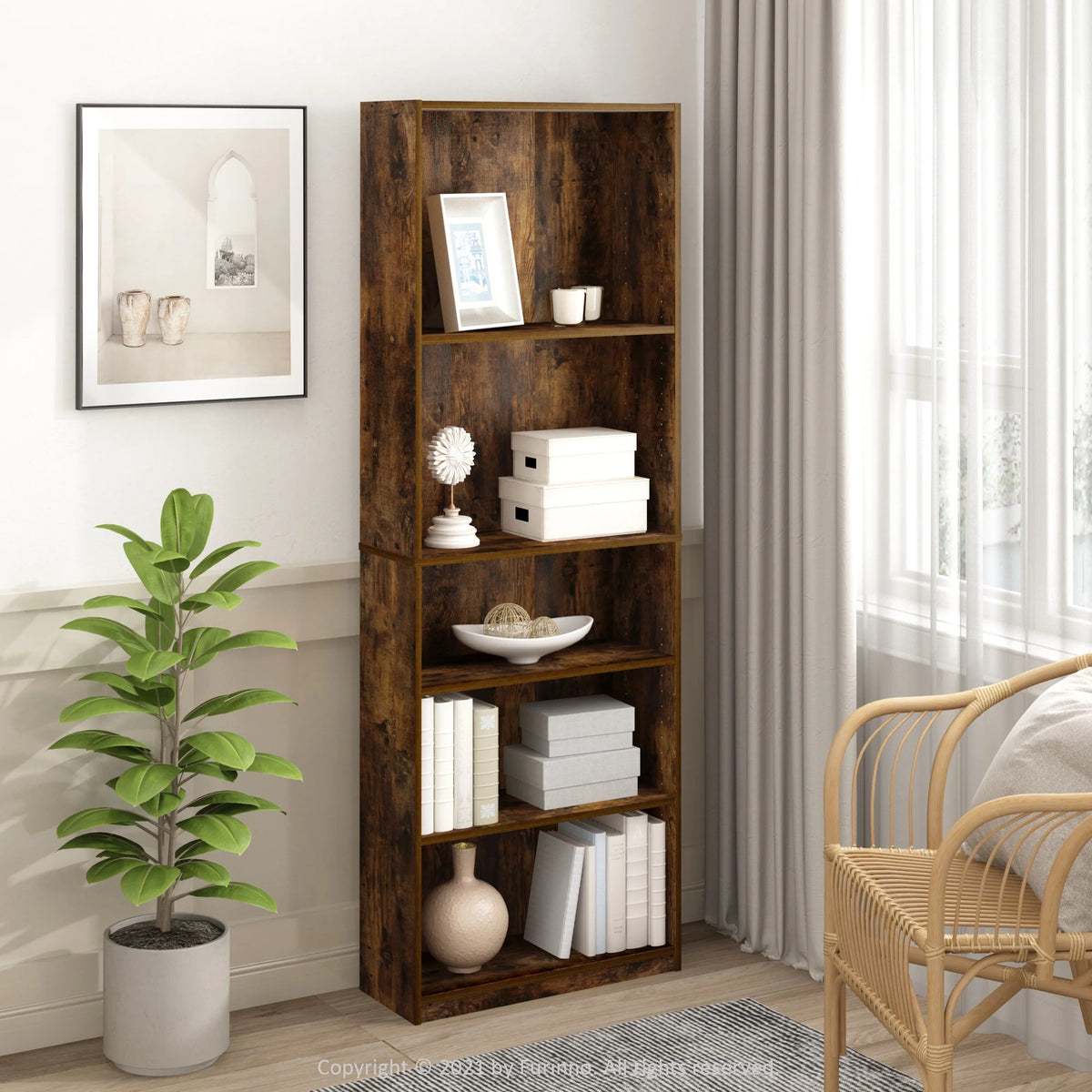 5-Shelf Bookcase T13089