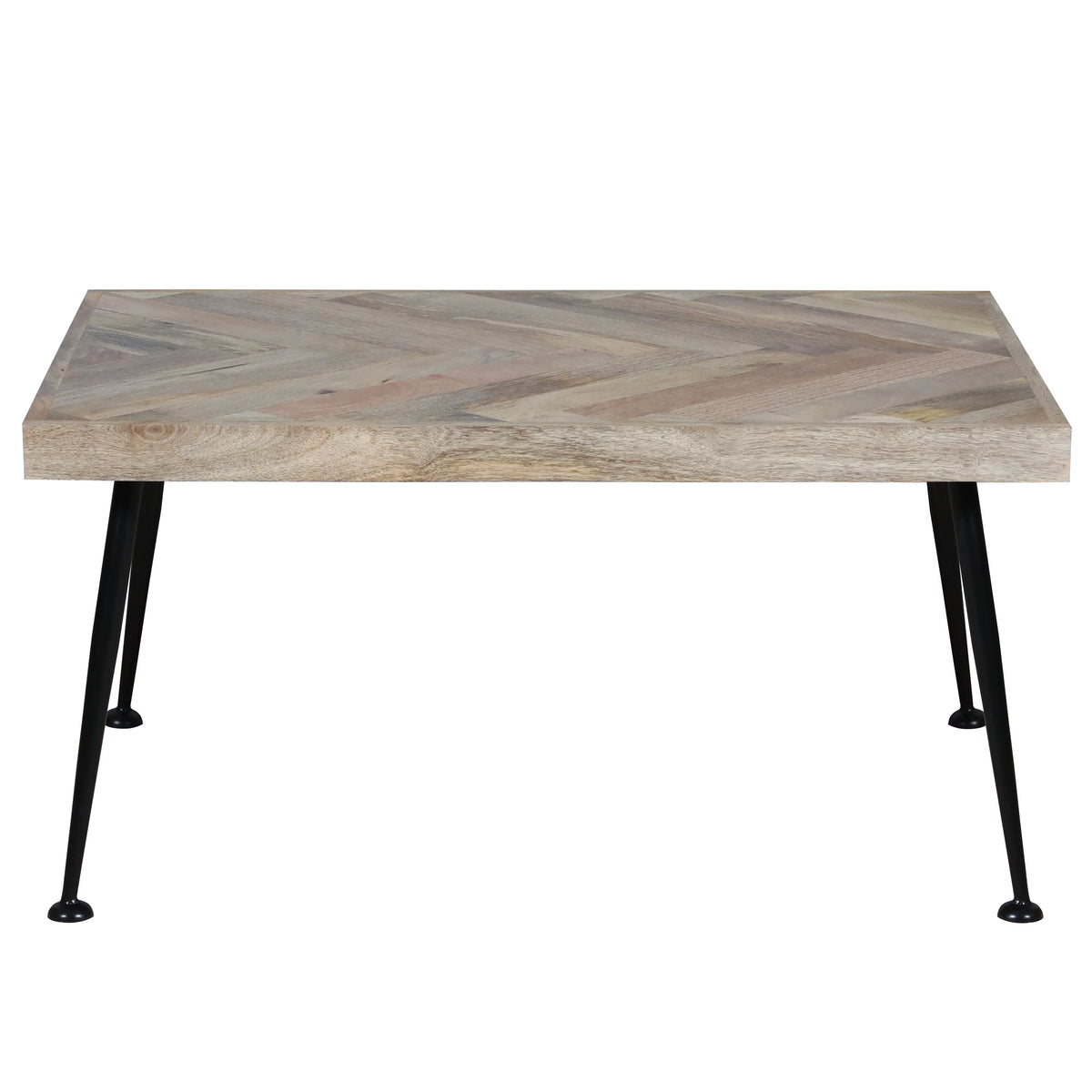 36 Inch Rectangular Mango Wood Coffee Table J6324