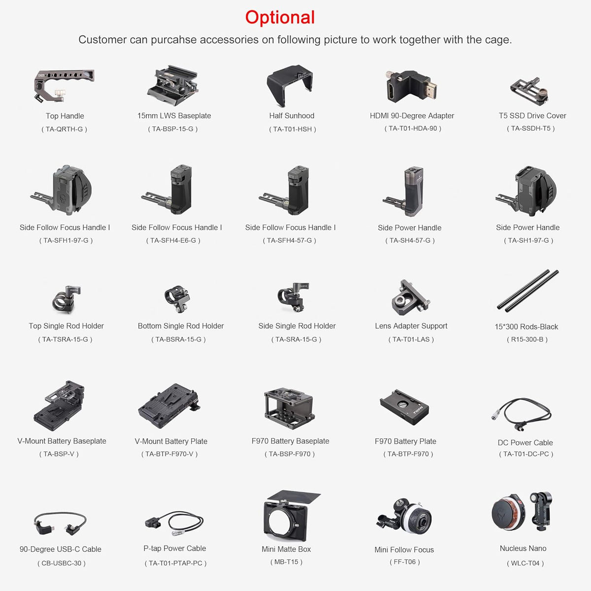 Camera Cage Kit A91350