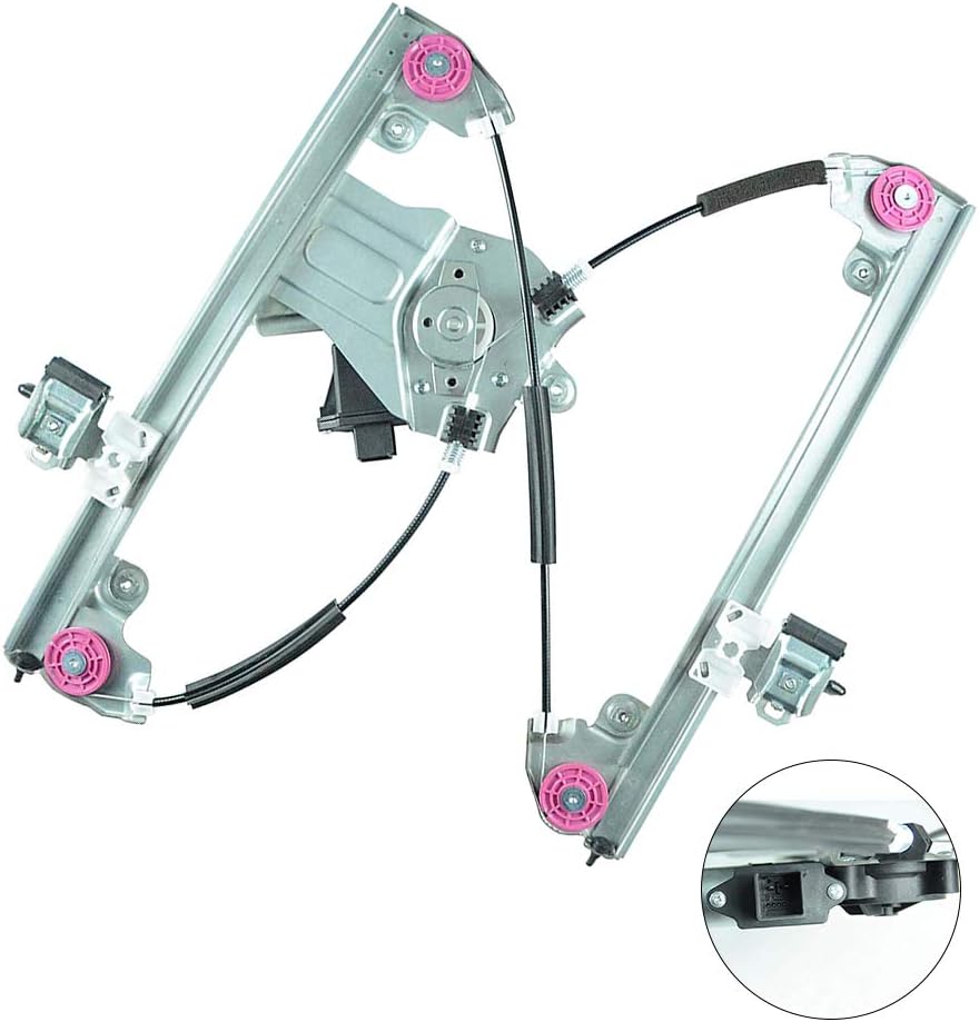 Window Regulator and Motor Assembly with Anti-pinch, Pack of 2 X499868