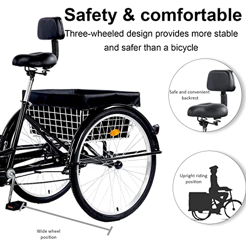 24 inch Three-Wheeled Bicycle Z85218