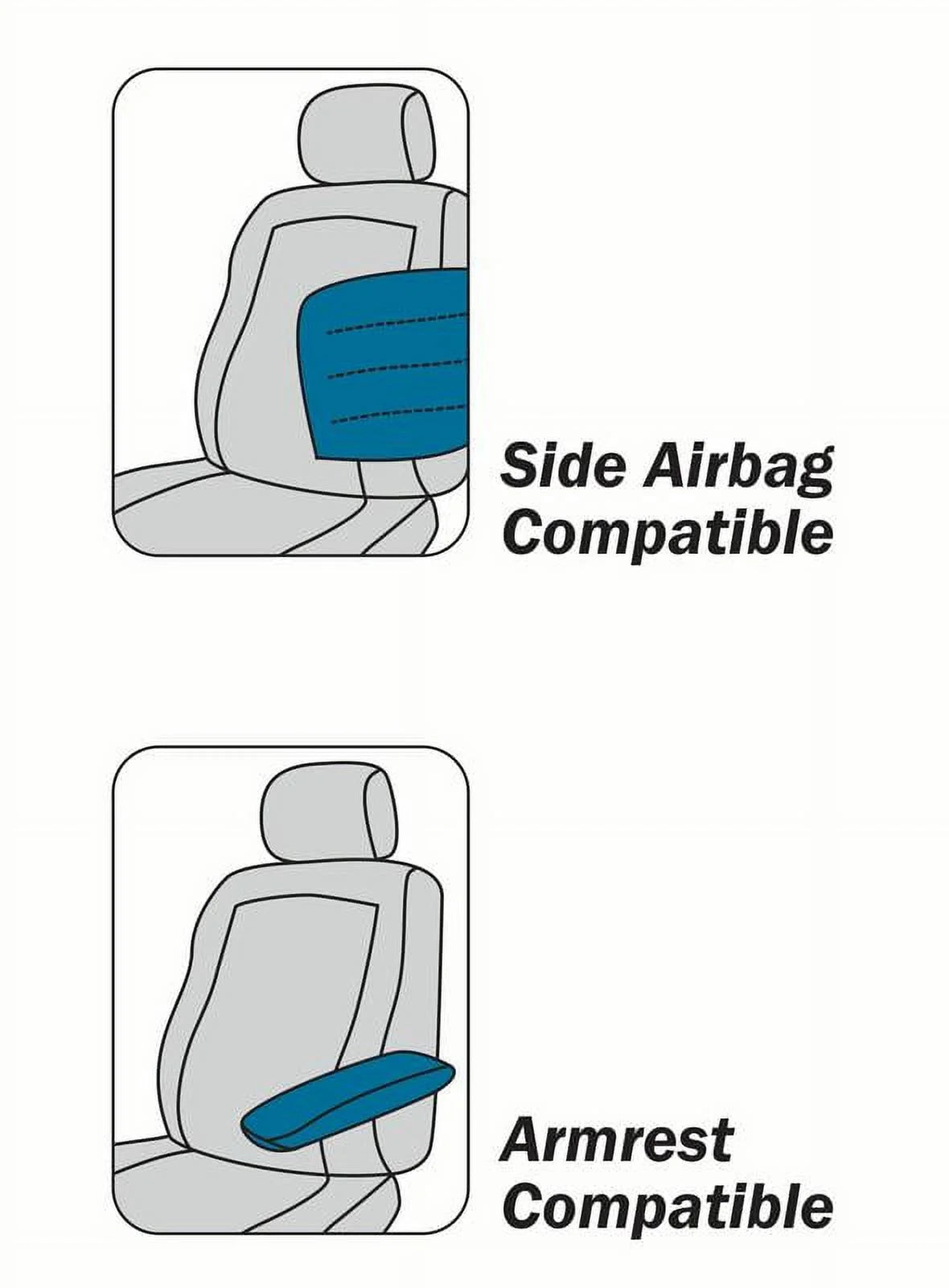 2 Pack Water Repellent Vehicle Seat Covers M59601