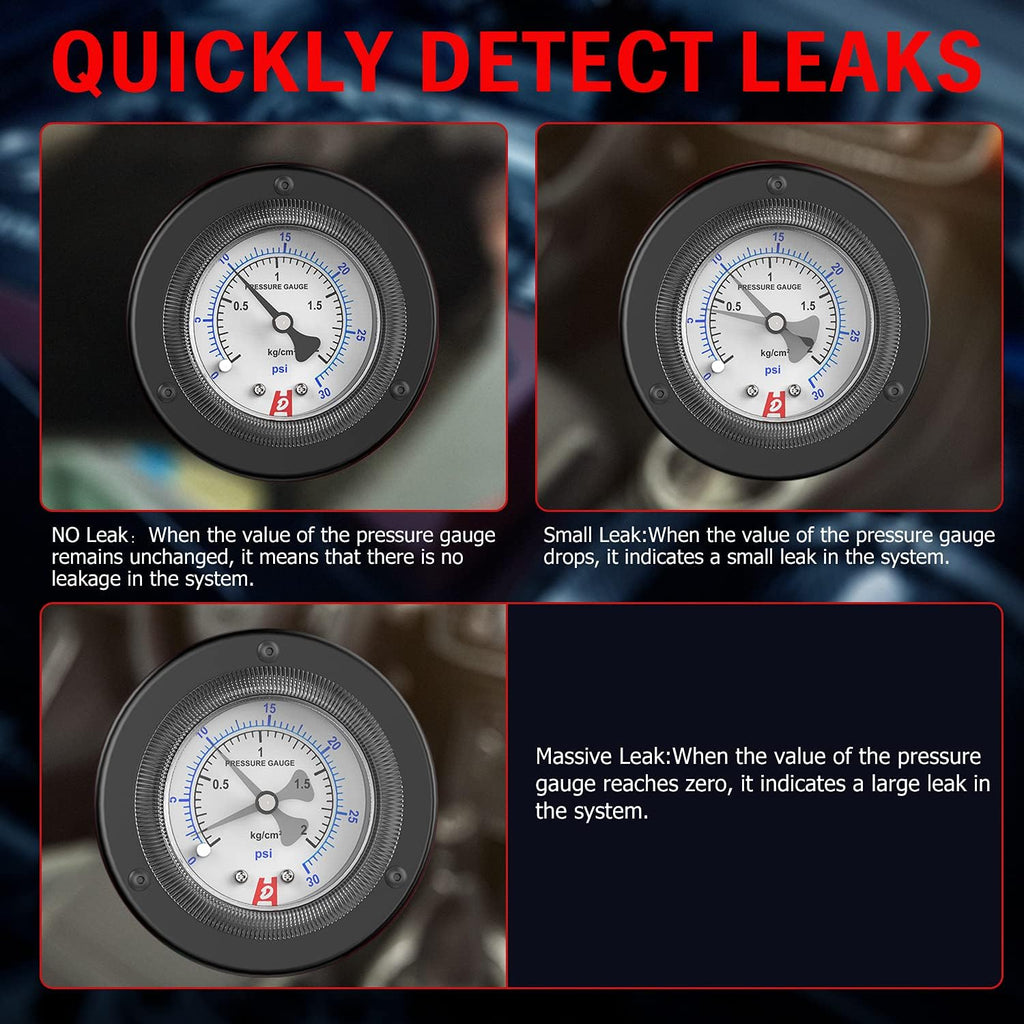Automotive EVAP Smoke Machine Leak Detector Full Kit Q44893