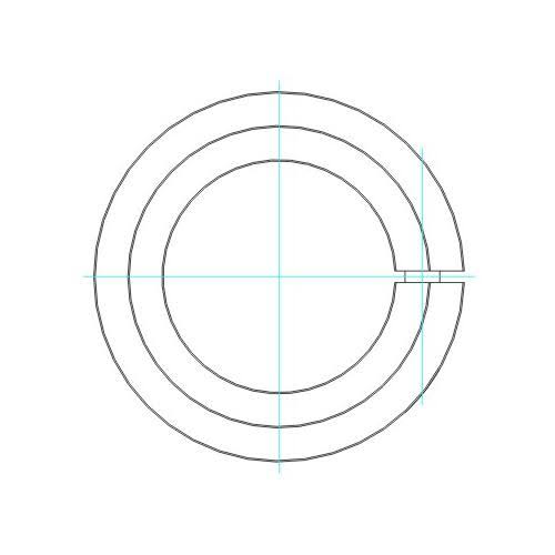 Shaft Collar, Clamp, 3/4in. D5541