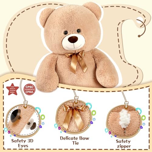 Big Brown Bear Giant Teddy Bear 3 Feet H4734